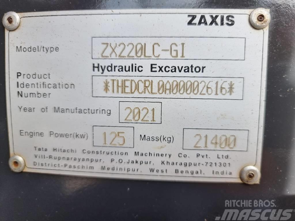 Hitachi ZX 220 LC-GI Pásová rýpadla
