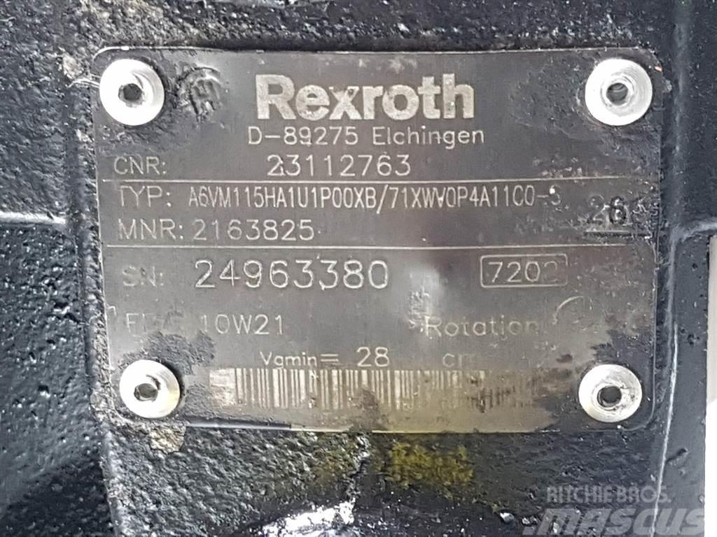 Rexroth A6VM115HA1U1P00XB - Ahlmann AS900 - Drive motor Hydraulika