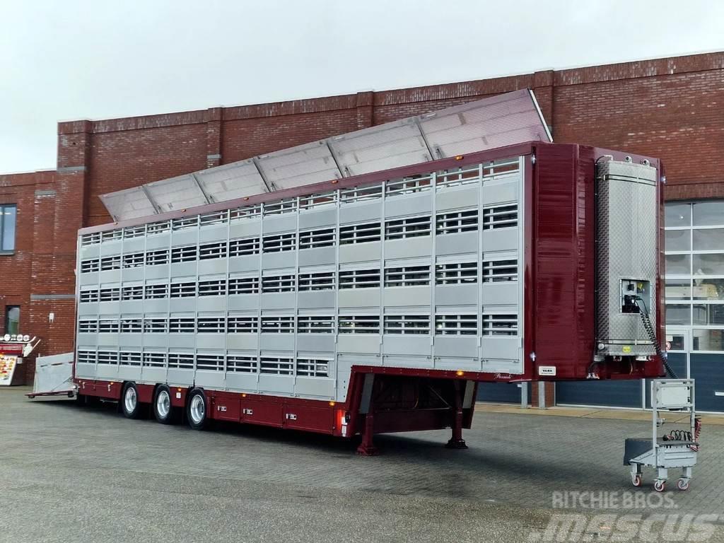 Pezzaioli New 5 stock Livestock trailer - Water & Ventilatio Návěsy pro přepravu zvířat