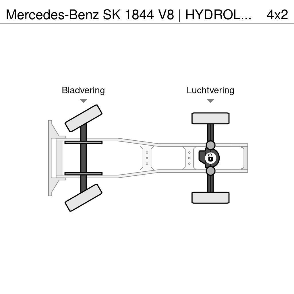 Mercedes-Benz SK 1844 V8 | HYDROLIC | RETARDER | MANUEL GEAR | H Tahače