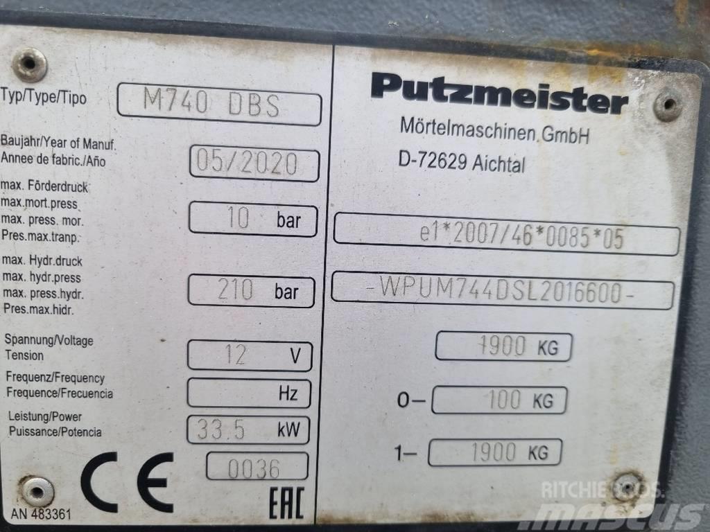 Putzmeister M 740/4 DBS Čerpadla na potěry