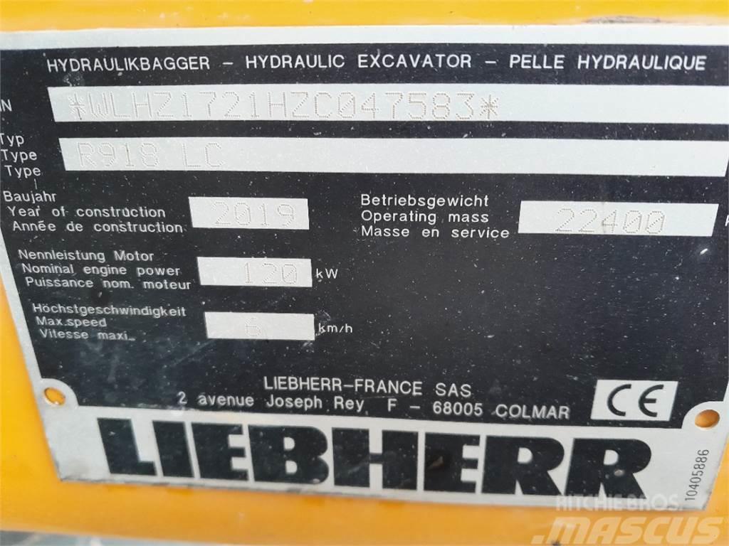 Liebherr R918 LC G6.0 Pásová rýpadla