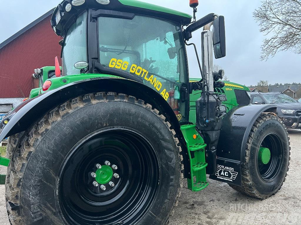 John Deere 6155R+LF+FPTO Traktory