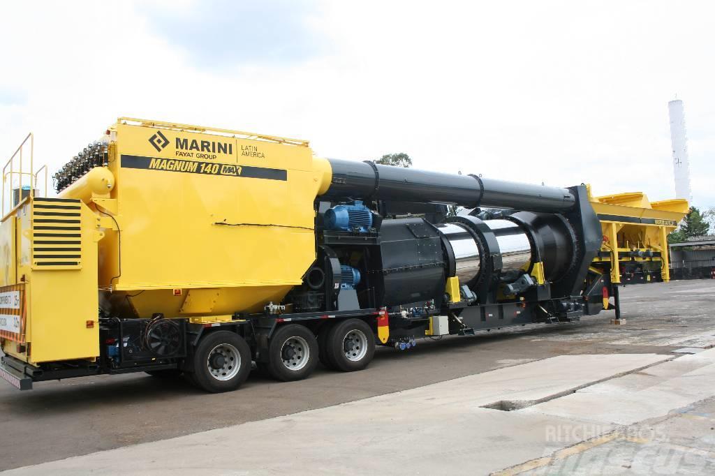 Marini Magnum 140 * mobile asphalt plant Míchačky asfaltu