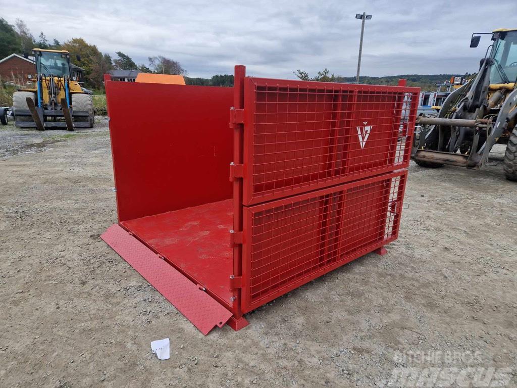  Vaaras - Container Öppningsbar stora bm Kolové nakladače
