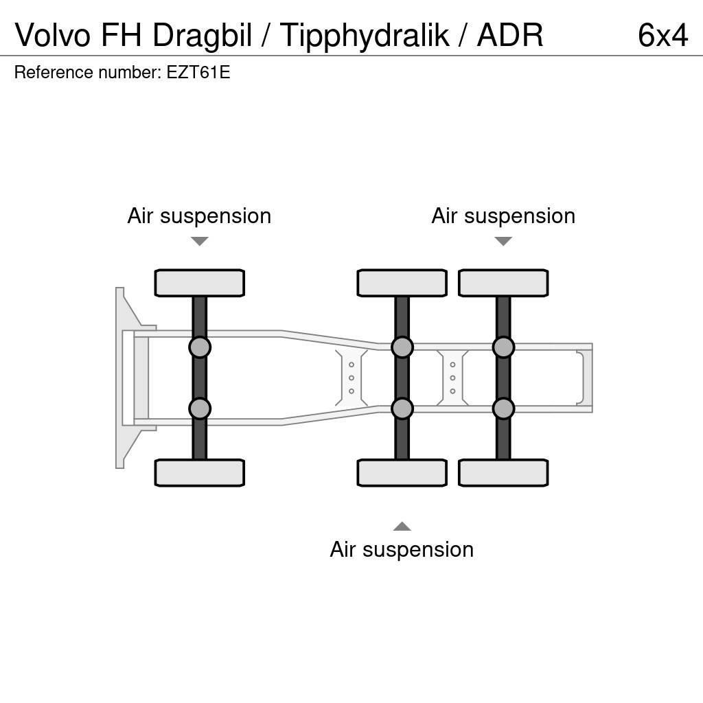 Volvo FH Dragbil / Tipphydralik / ADR Tahače