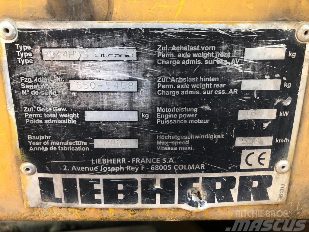 Liebherr R 944 HD S L Litronic FOR PARTS Pásová rýpadla
