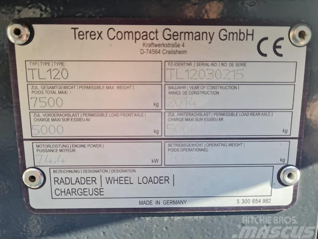 Terex TL 120 Kolové nakladače
