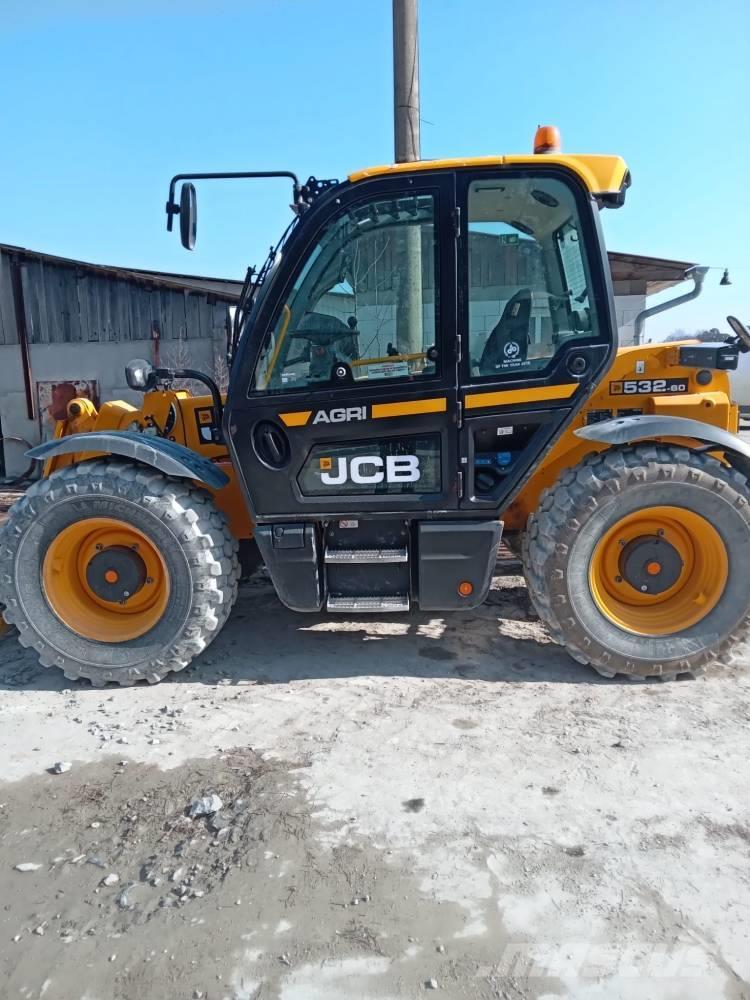 JCB 532-60 Agri Teleskopické nakladače pro zemědělství