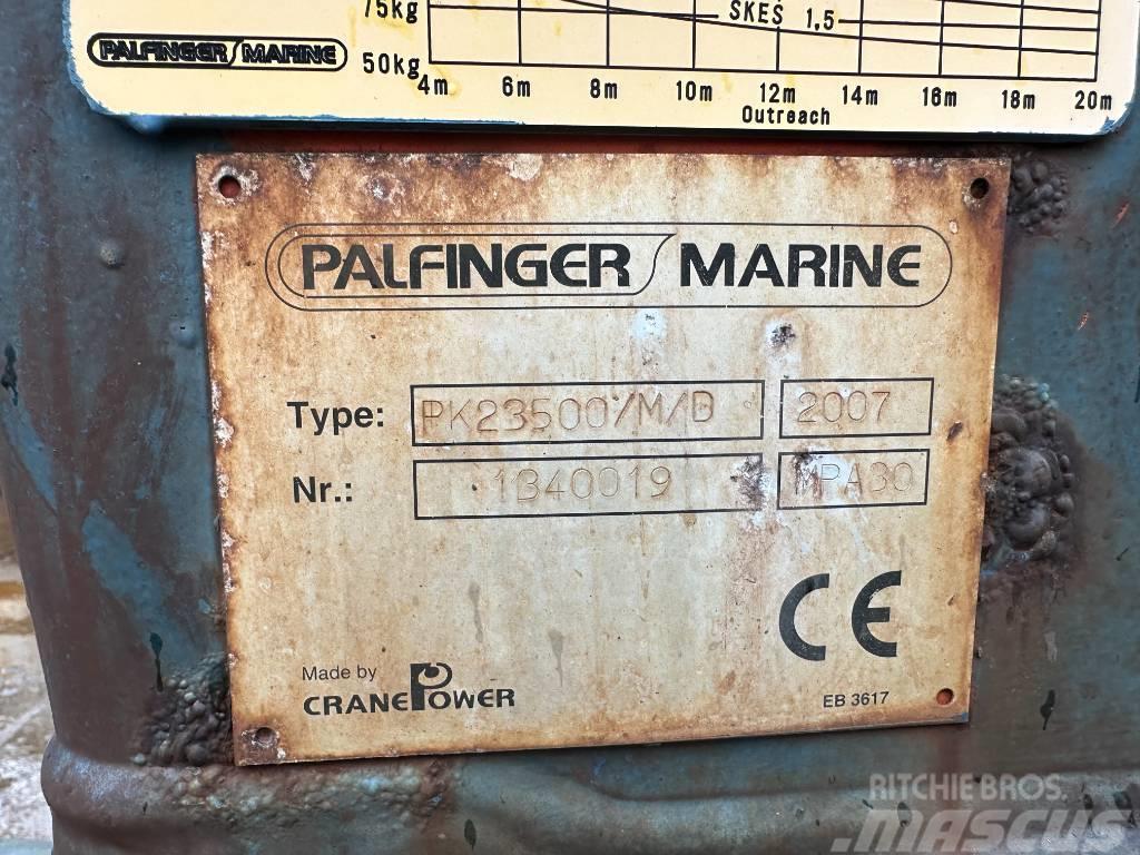 Palfinger PK 23500 M D Nakládací jeřáby