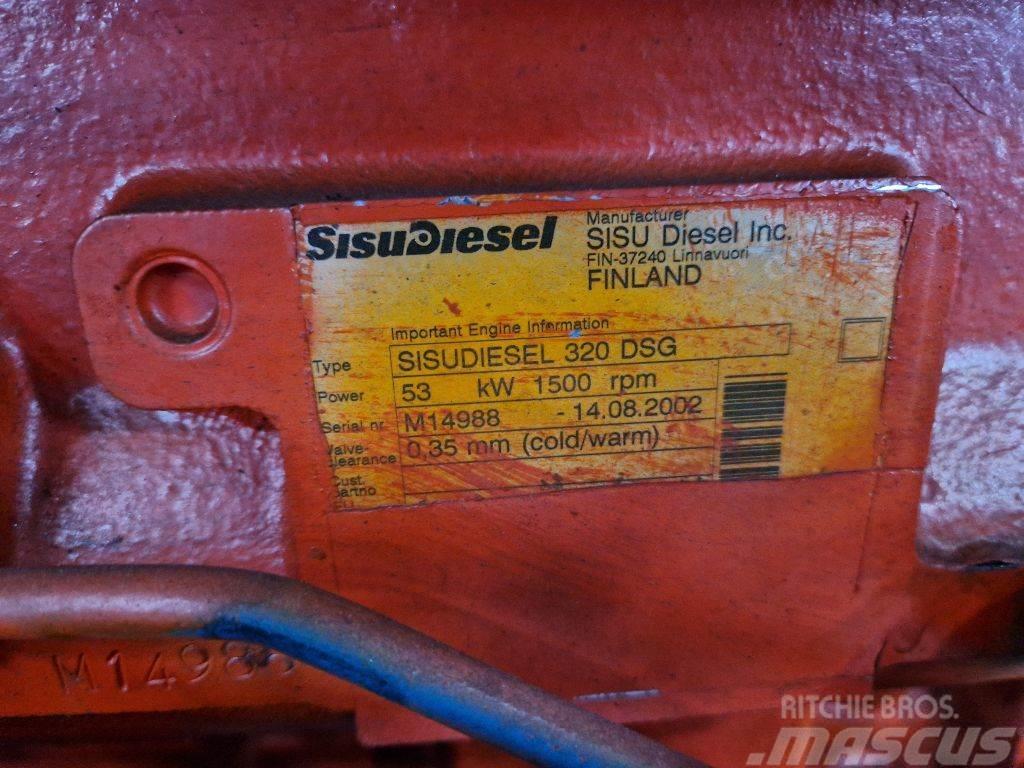  SISUDIESEL 320 DSG Naftové generátory