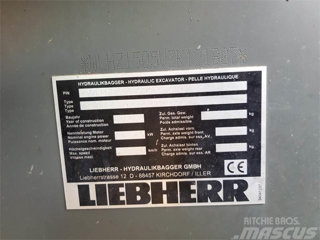 Liebherr A910 Compact Kolová rýpadla