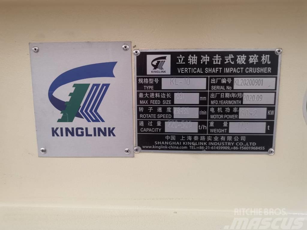 Kinglink Barmac VSI crusher KL-10 | Mineral Concrete Sands Drtící zařízení