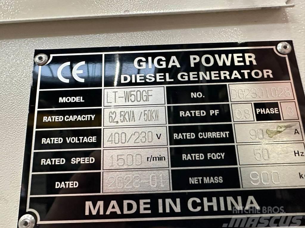  Giga power LT-W50-GF 62.5KVA silent set Ostatní generátory