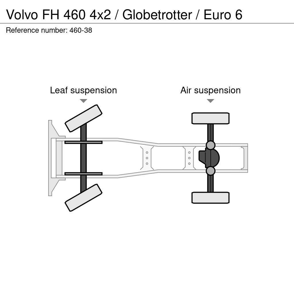 Volvo FH 460 4x2 / Globetrotter / Euro 6 Tahače