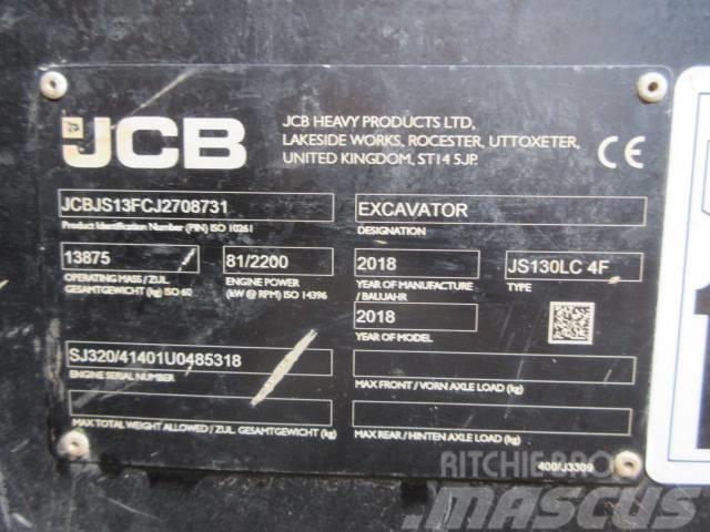 JCB JS130LC Plus+ Pásová rýpadla