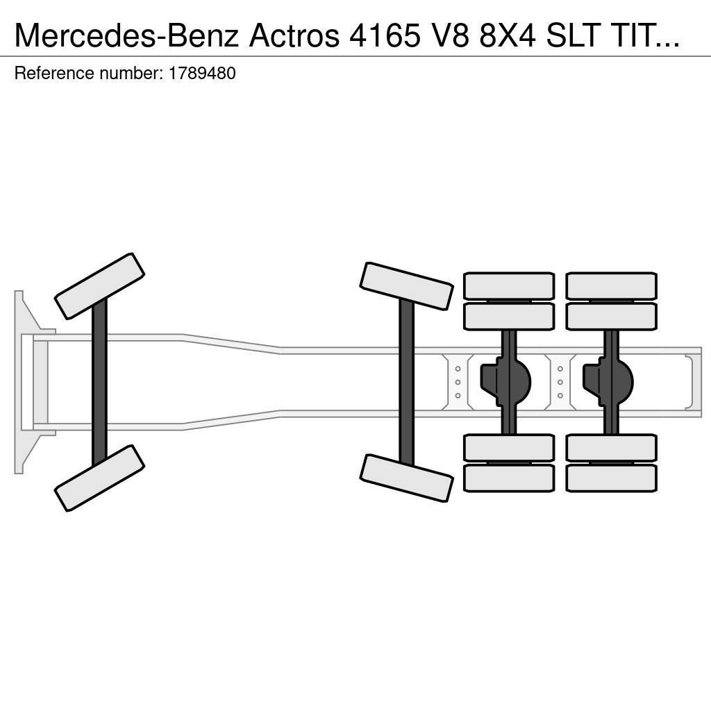 Mercedes-Benz Actros 4165 V8 8X4 SLT TITAN HEAVY DUTY TRACTOR / Tahače