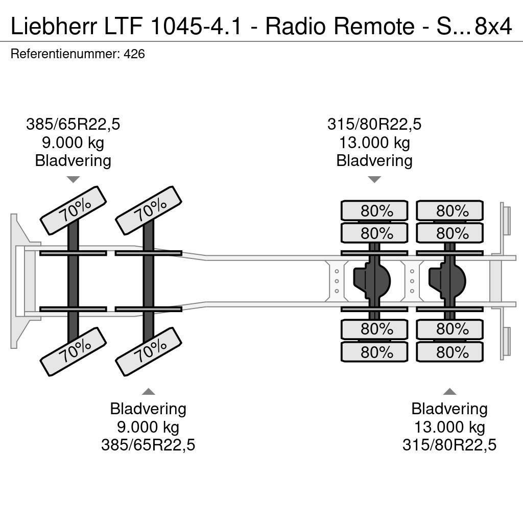 Liebherr LTF 1045-4.1 - Radio Remote - Scania P410 8x4 - Eu Univerzální terénní jeřáby