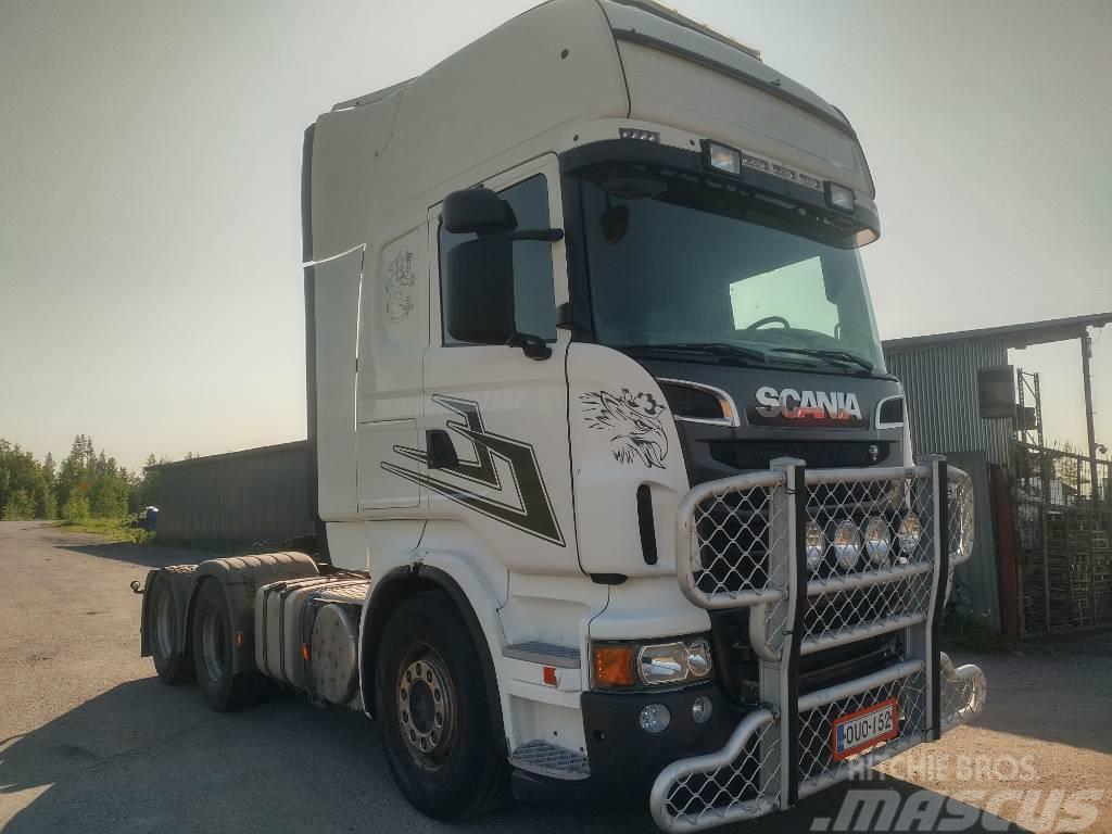 Scania R730 6x4 kippihydrauliikka Tahače