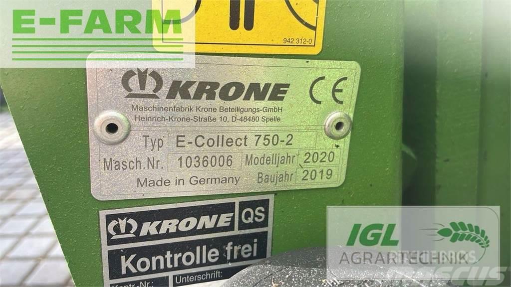 Krone easycollect 750-2 Stroje na sklizeň pícnin-příslušenství