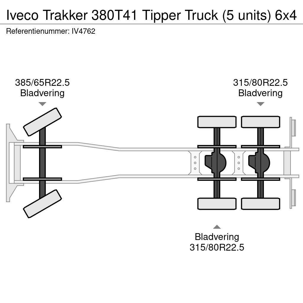 Iveco Trakker 380T41 Tipper Truck (5 units) Sklápěče