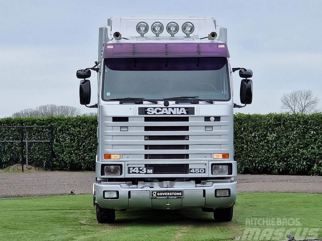 Scania R143-450 V8 4x2 - Oldtimer - Retarder - PTO/Hydrau Tahače