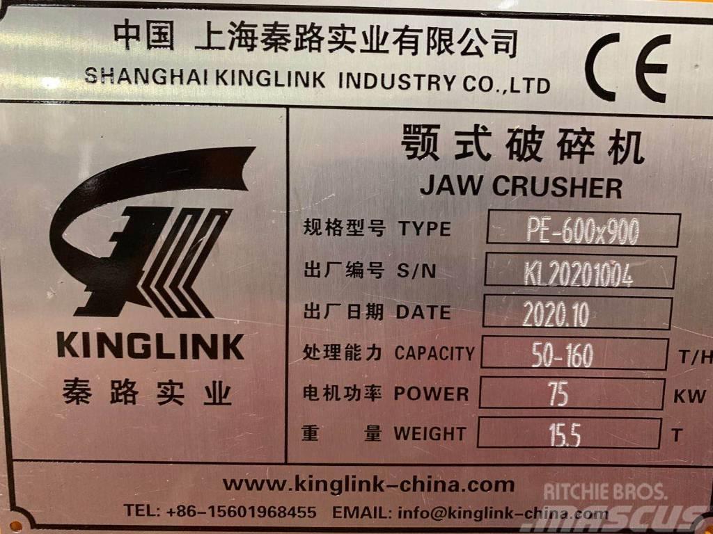 Kinglink Stone Jaw crusher PE2436 Drtící zařízení