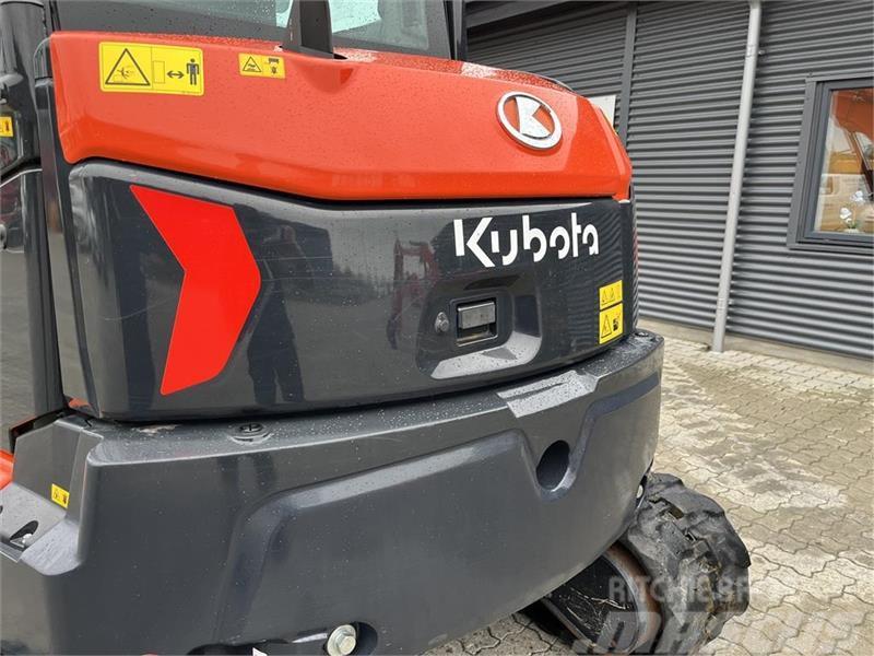 Kubota KX060-5 Hydraulisk hurtigskifte med kipbar planers Pásová rýpadla