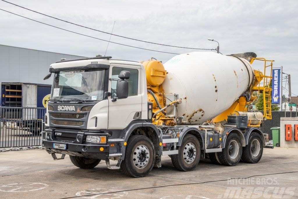 Scania P370+E6+MIXER 9M³ Domíchávače betonu