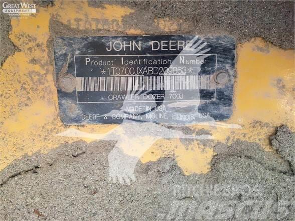 John Deere 700J LGP Pásové dozery