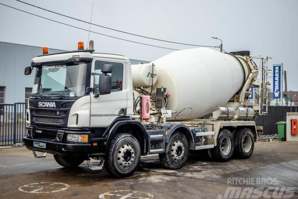 Scania P410+E6 + STETTER 9M3 Domíchávače betonu