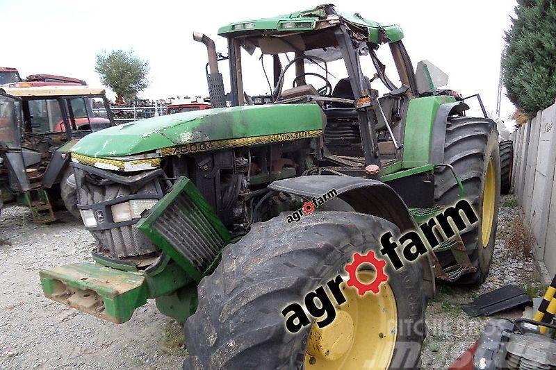John Deere 7800 7700 7600 powershift parts, ersatzteile, częś Další příslušenství k traktorům