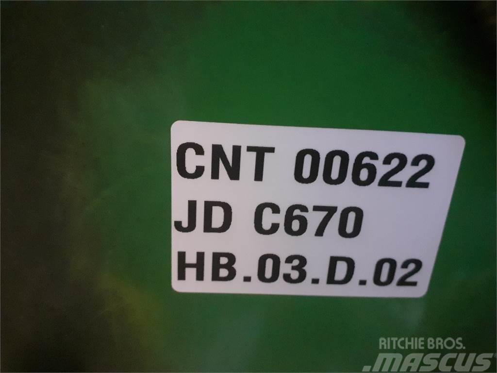 John Deere C670 Příslušenství a náhradní díly ke kombajnům