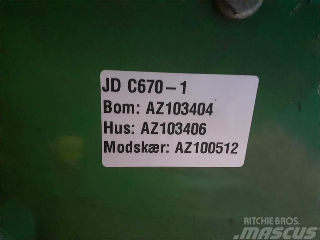 John Deere C670 Příslušenství a náhradní díly ke kombajnům