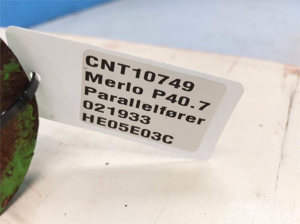 Merlo P40.7 Výložníky a lžíce