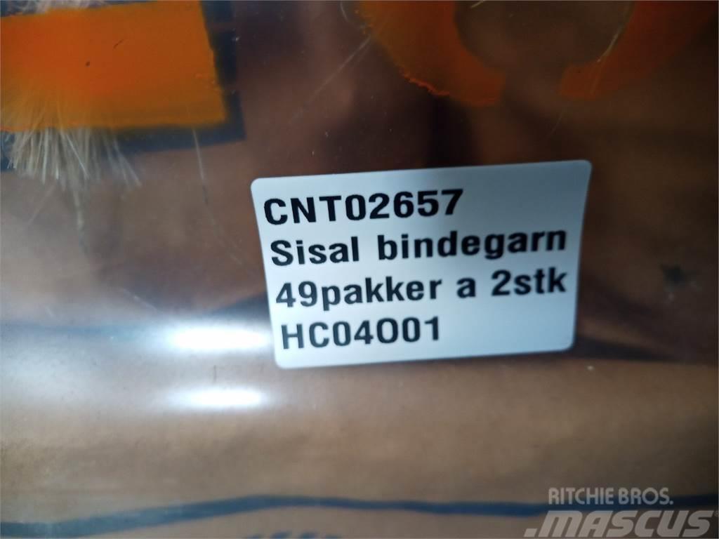  Sisal Bindegarn Stroje na sklizeň pícnin-příslušenství