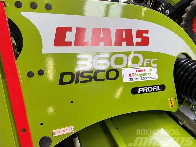 CLAAS DISCO 3600 FC PROFIL Řádkovací žací stroje