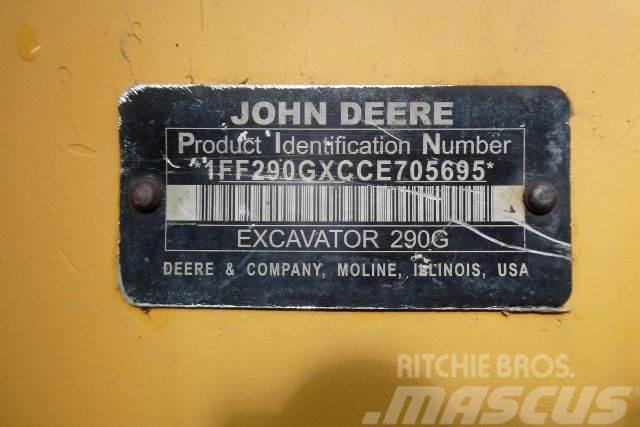 John Deere 290G LC Pásová rýpadla