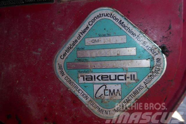 Takeuchi TB153FR Pásová rýpadla