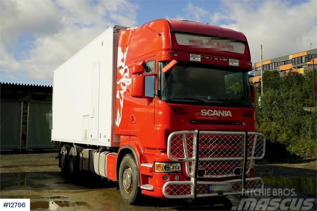 Scania R480 6x2 box truck Skříňová nástavba