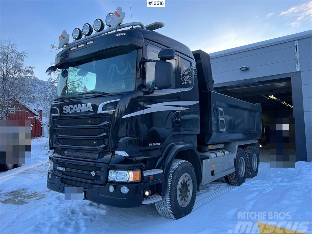 Scania R580 6x4 tipper WATCH VIDEO Sklápěče