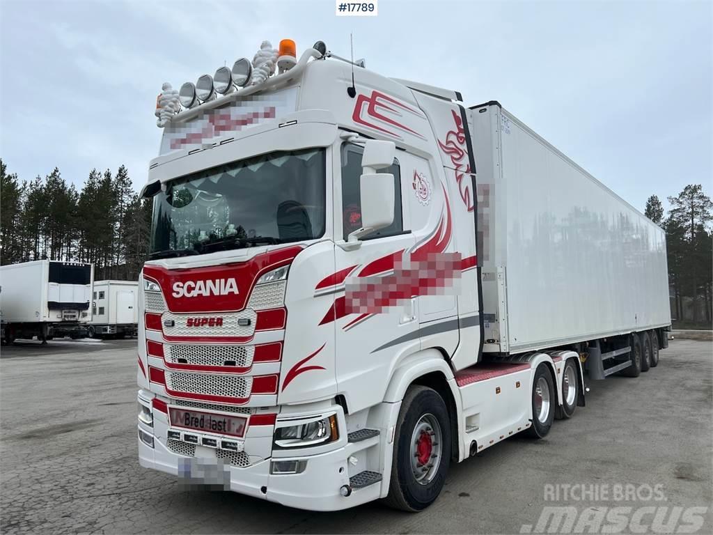 Scania S500 6x2 tow truck w/ tipping hydraulics and raise Tahače
