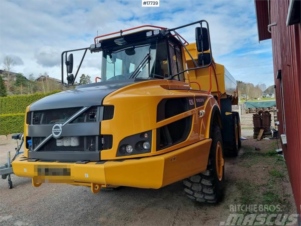 Volvo A25G 6x6 with few hours. Kloubové dempry