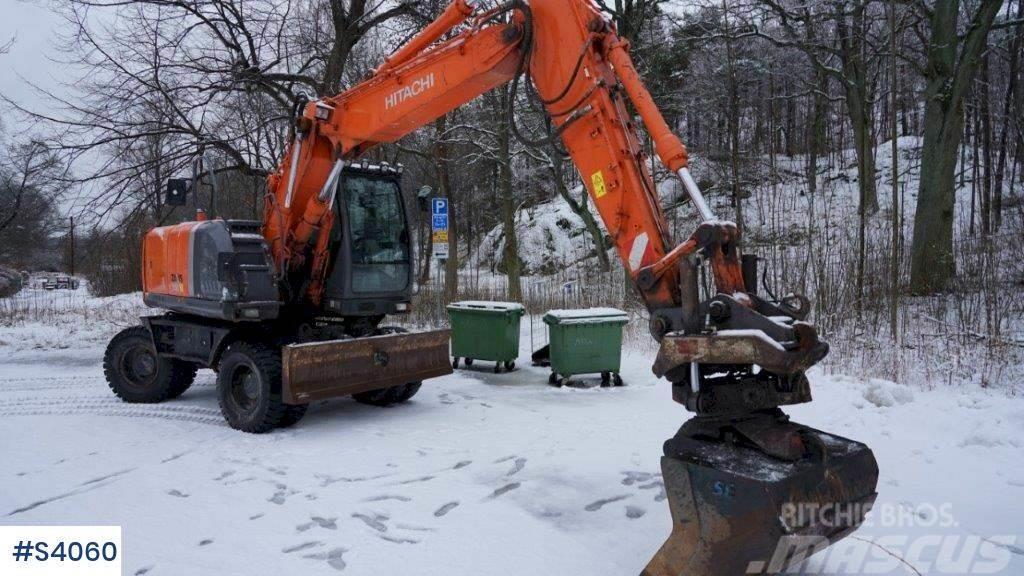 Hitachi ZX 140W-3 Wheeled Excavator Kolová rýpadla