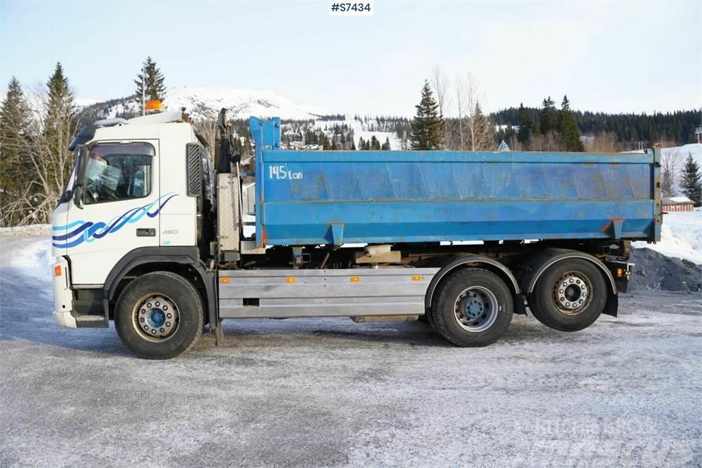 Volvo FM 480 6X2 Hook Truck, Tipper truck Hákový nosič kontejnerů