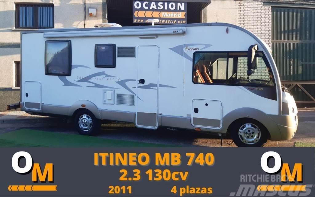  Autocaravan Integral Itineo MB740 Obytné vozy a karavany