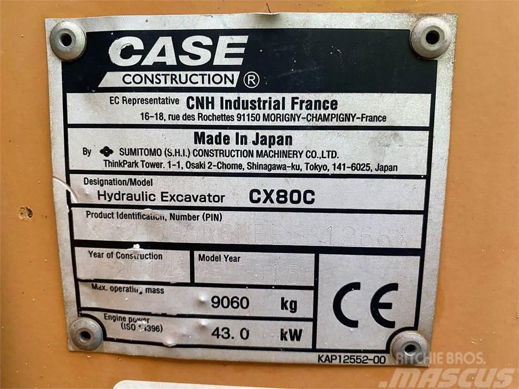 CASE CX 80 C Pásová rýpadla