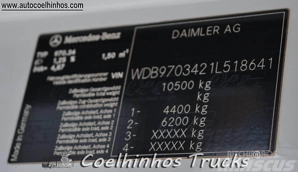Mercedes-Benz 1018 Atego // 4x4 Valníky/Sklápěcí bočnice