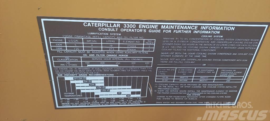 CAT 3306 Naftové generátory