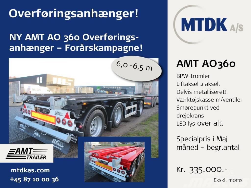 AMT AO360 - Overføringsanhænger 6,0-6,5 m Sklápěcí přívěsy